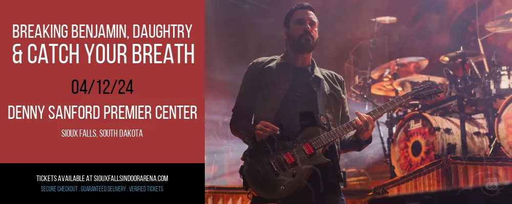 Breaking Benjamin at Denny Sanford Premier Center