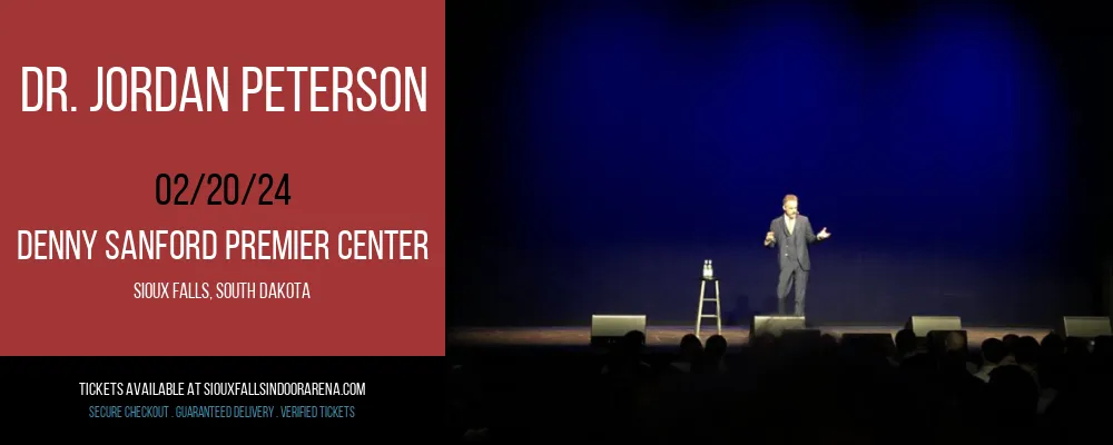Dr. Jordan Peterson at Denny Sanford Premier Center